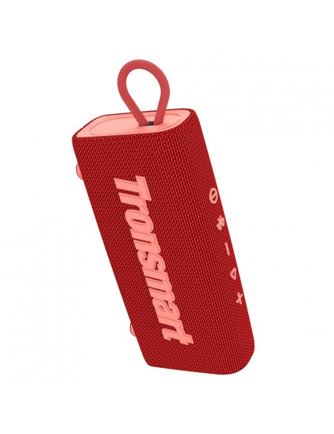 Tronsmart Trip 10W Altoparlante Bluetooth 5.3 portatile con elegante impugnatura in tessuto Batteria 2000mAh - Rosso 2025
