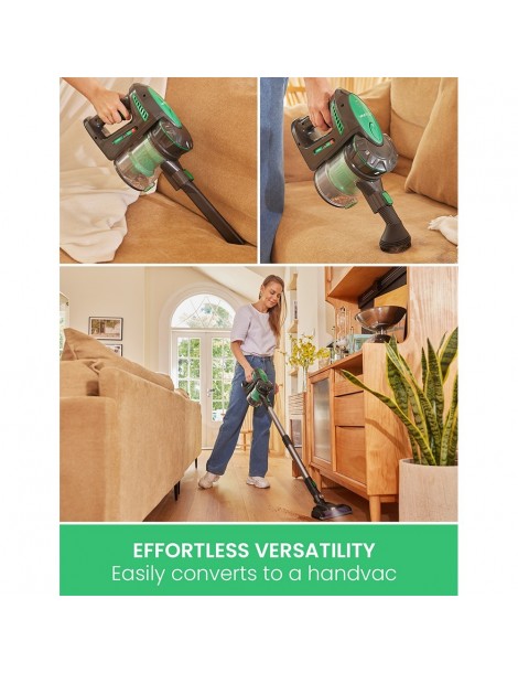 Vactidy V8 Handheld Cordless Vacuum Cleaner 20KPa Suction LED Electric Brush Head Detachable Battery 35min Runtime Duty-free