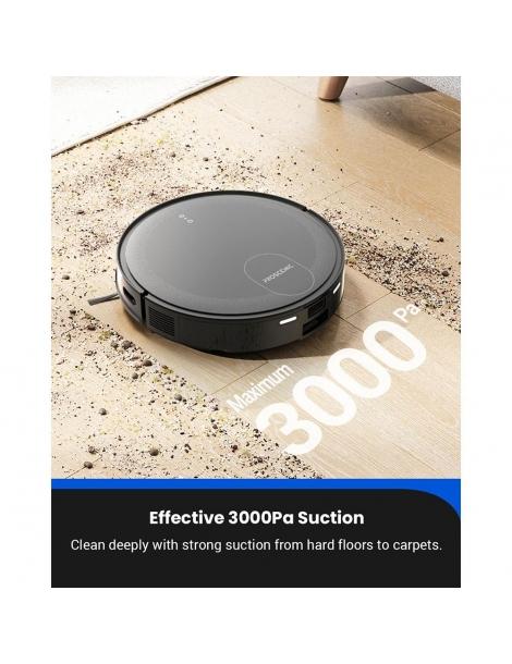 Proscenic X1 Aspirapolvere Robot con Base Auto-vuotante Aspirazione da 3000Pa tampone vibrante vibra 3000 volte al minuto 50% di sconto per tempo limitato