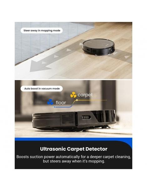 Proscenic X1 Aspirapolvere Robot con Base Auto-vuotante Aspirazione da 3000Pa tampone vibrante vibra 3000 volte al minuto 50% di sconto per tempo limitato