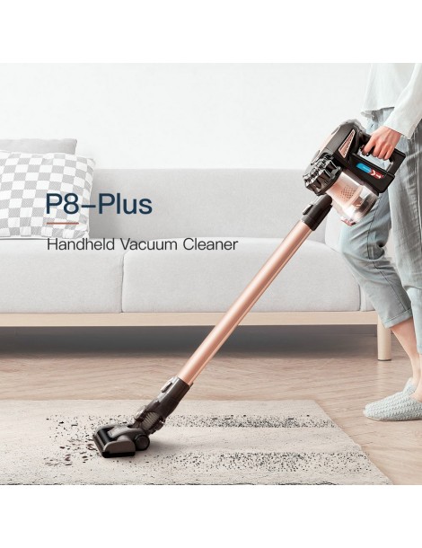 Proscenic P8 Plus Aspirapolvere Manuale Cordless Aspirazione 15000Pa Potenza Motore 180W Batteria Removibile 2200mAh In Linea