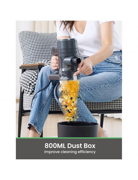 Vactidy C6 Aspirapolvere a filo aspirazione potente da 18kPa contenitore della polvere da 800ml con cavo da 7m Pezzi Unici