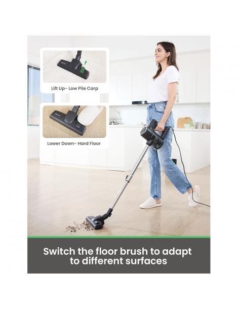 Vactidy C6 Aspirapolvere a filo aspirazione potente da 18kPa contenitore della polvere da 800ml con cavo da 7m Pezzi Unici