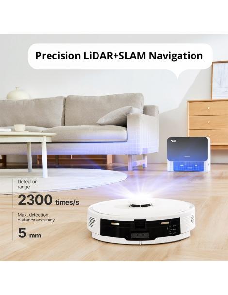 Neakasa NoMo N3 4000Pa Robot aspirapolvere con stazione di auto-svuotamento navigazione LDS + SLAM Shopping Online