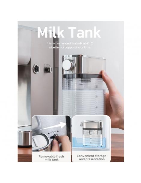HiBREW H13A Macchina da caffè semi-automatica 3 in 1 6 modalità di caffè 20 bar serbatoio dell'acqua rimovibile da 1 3 litri Convenienza