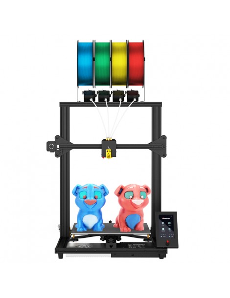 Zonestar Z8PM4 Pro Stampante 3D 4 Titan Extruders miscelazione colore 4 in1 out livellamento automatico 300 * 300 * 400 mm Nuova