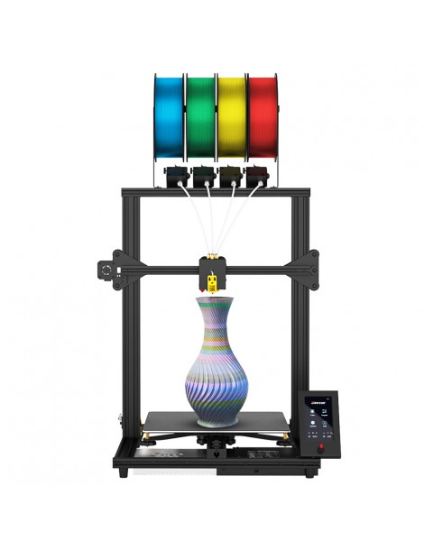 Zonestar Z8PM4 Pro Stampante 3D 4 Titan Extruders miscelazione colore 4 in1 out livellamento automatico 300 * 300 * 400 mm Nuova