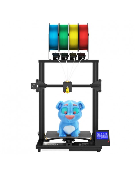Zonestar Z8PM4 Pro Stampante 3D 4 Titan Extruders miscelazione colore 4 in1 out livellamento automatico 300 * 300 * 400 mm Nuova