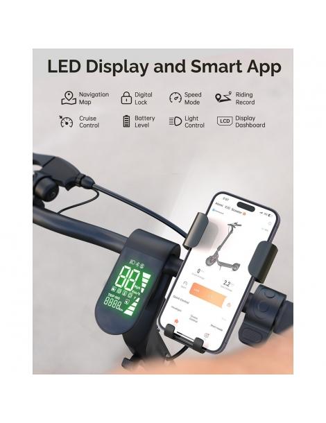 Atomi E20 Scooter elettrico pieghevole pneumatico da 8 5 pollici motore da 250W batteria da 36V 7 5Ah Flash Sale