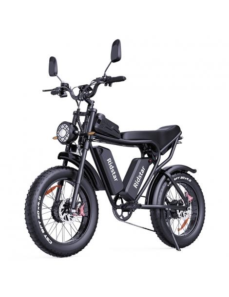 Ridstar Q20 Pro Off-road bicicletta elettrica doppia 1000W motore 52V 20AH doppia batteria Black Friday