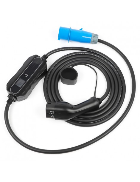 ANDAIIC Caricatore EV Caricatore portatile per auto elettriche Tipo 2 IEC62196 Modalità 2 10/16/20/24/32A Corrente - UE Sconti VIP
