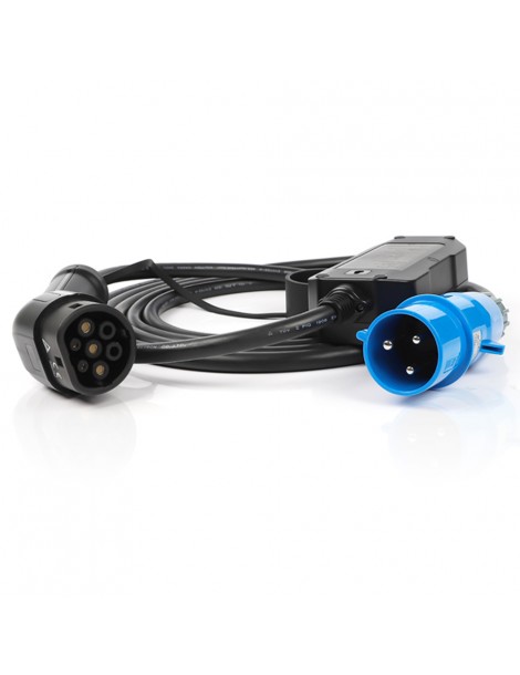 ANDAIIC Caricatore EV Caricatore portatile per auto elettriche Tipo 2 IEC62196 Modalità 2 10/16/20/24/32A Corrente - UE Sconti VIP