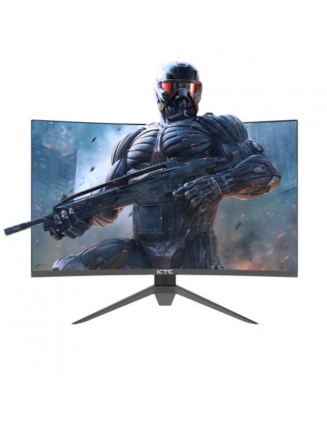 KTC H27S17 Monitor da gioco 27 pollici 2560x1440 QHD 180Hz HVA Curvo 1500R 1ms Tempo di risposta Standard di montaggio Vesa Rilascio limitato