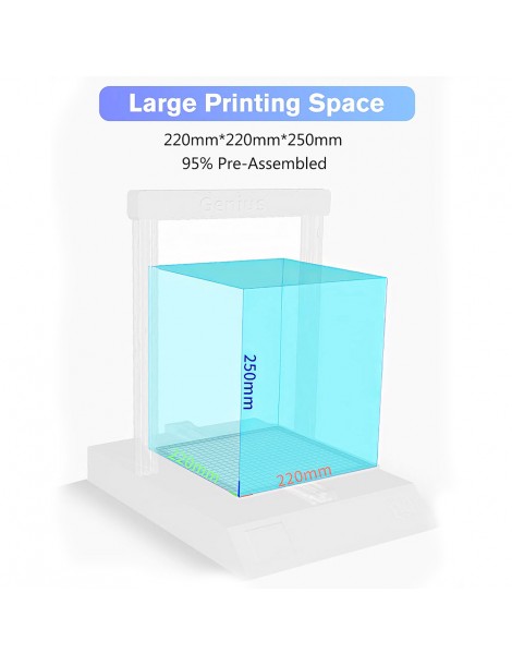 Artillery Genius Pro Stampante 3D Volume di Produzione 220*220*250 mm ACQUISTA ORA