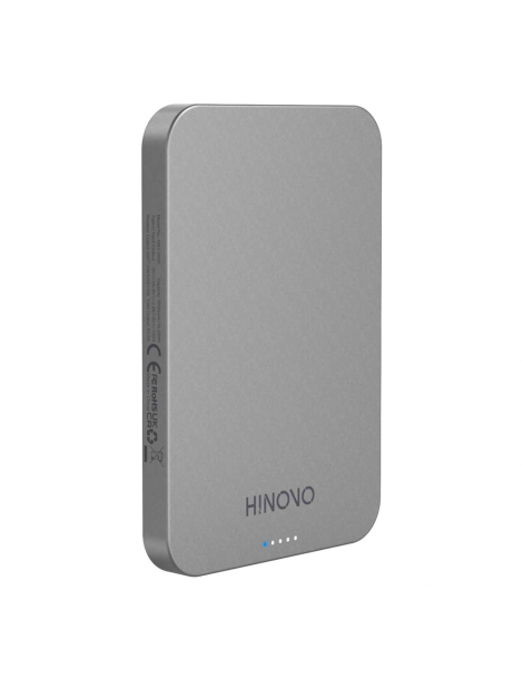 HINOVO MB1-5000 5000mAh Power Bank Wireless Magnetico in Metallo Batteria Mag-Safe per iPhone 14/13/12 Ultimi due giorni