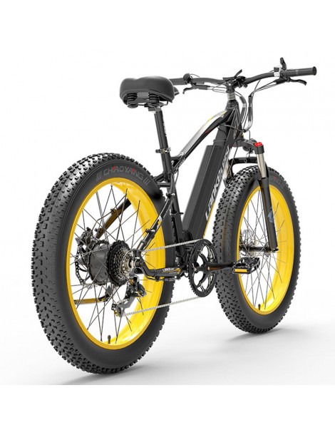 LANKELEISI XC4000 26*4.0 Inch Fat Tires Bicicletta elettrica autonomia massima 120KM velocità massima 40 km/h - motore 1000W Ultimo giorno