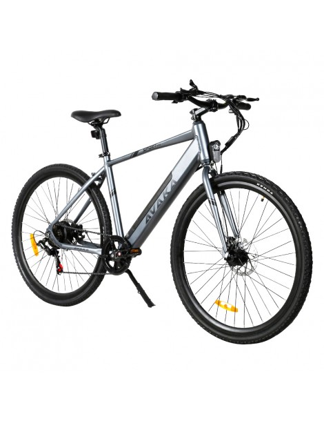 Bicicletta elettrica AVAKA R3 motore 36V 350W batteria 12 5Ah velocità massima 32km/h autonomia 70km - Grigio Fino al 50% di sconto