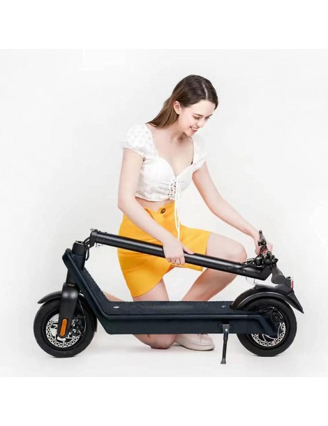 AOVO X9 Plus 10'' Pneumatico Antideflagrante Scooter Elettrico Pieghevole 36V Motore Nominale 500W Batteria 36V 15.6Ah - Nero Discount Store per i nuovi prodotti