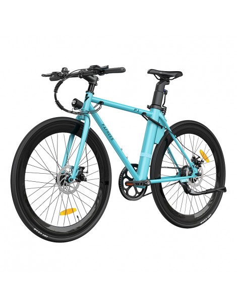 FAFREES F1 700C*28C Pneumatici da Strada Bici Elettrica - 250W Motore Brushless & Batteria 36V 8.7Ah - Blu Enormi sconti
