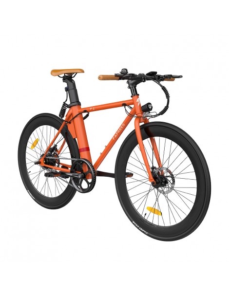 FAFREES F1 700C*28C Pneumatici da Strada Bici Elettrica - 250W Motore Brushless & Batteria 36V 8.7Ah - Arancione 50% di sconto con spedizione gratuita