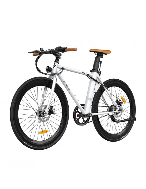 FAFREES F1 700C*28C Pneumatici da Strada Bici Elettrica - 250W Motore Brushless & Batteria 36V 8.7Ah - Bianco Trasporto libero internazionale