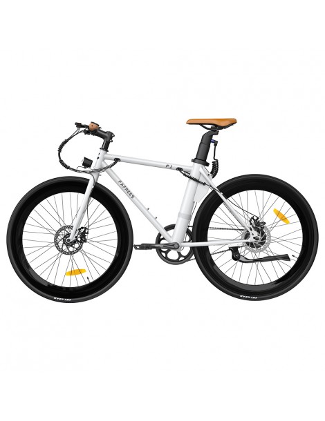 FAFREES F1 700C*28C Pneumatici da Strada Bici Elettrica - 250W Motore Brushless & Batteria 36V 8.7Ah - Bianco Trasporto libero internazionale