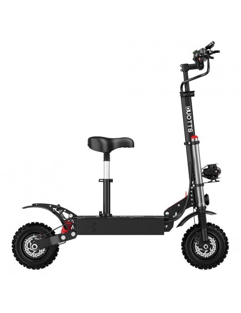 OOTD D88 Scooter Elettrico Pieghevole con Pneumatici Off-Road da 11 pollici - Doppio Motore 2800W*2 e Batteria 60V 38Ah Black Friday Prezzi