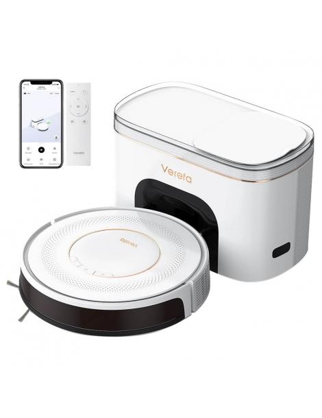 Verefa V60 Pro 3200Pa Robot Aspirapolvere auto svuotante basso rumore Spedizione Gratuita