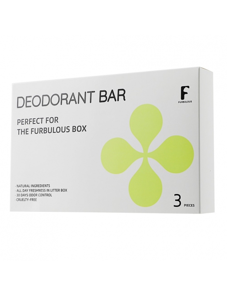 Barretta deodorante Furbulous per la rimozione degli odori - 3 pezzi Qualità Garantita