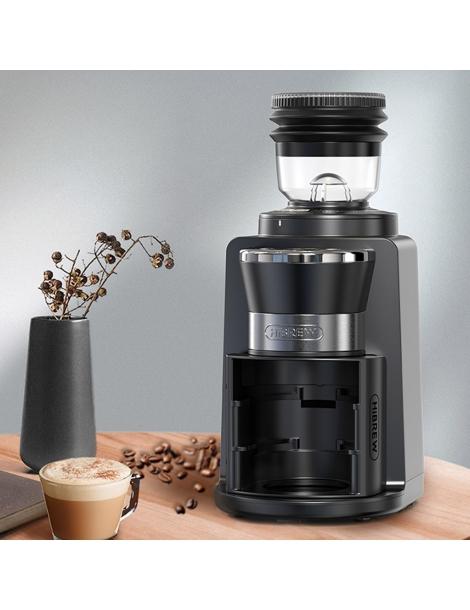 HiBREW G3A Macinacaffè bava conica da 40 mm soffiatore d'aria scala a 31 rapporti funzione di memoria e antistatica - Beige Sconto