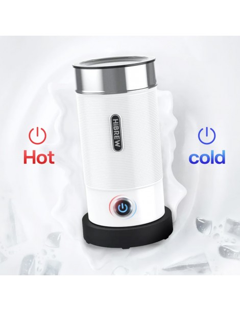 HiBREW M1A 450W Macchina montalatte miscelatore di cioccolato per latte freddo/caldo e cappuccino - nero Offerte