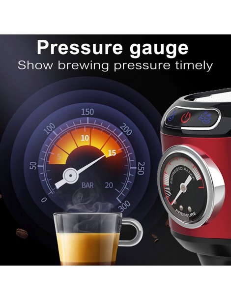Sonifer SF3558 1450W Caffettiera elettrica per caffè espresso pompa a 15 bar cappuccinatore con schiuma di latte Hotsell