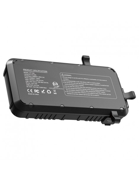 GOOLOO GT1500 avviatore di emergenza avviamento auto con picco di 1500A alimentatore portatile impermeabile da 12 V Nuova