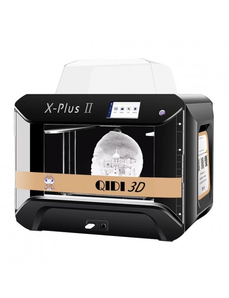 QIDI X-PLUS 2 Stampante 3D di Livello Industriale Doppio Asse Z Touch Screen A Colori Da 4 3 Pollici 270x200x200mm Offerta natalizia