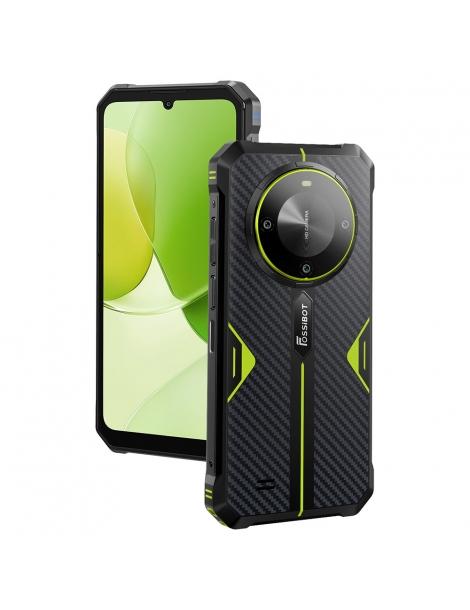 FOSSiBOT F105 Smartphone robusto schermo HD+ da 6 745 pollici batteria da 10300mAh 4GB RAM+64GB ROM - Verde Smaltimento dello stoccaggio