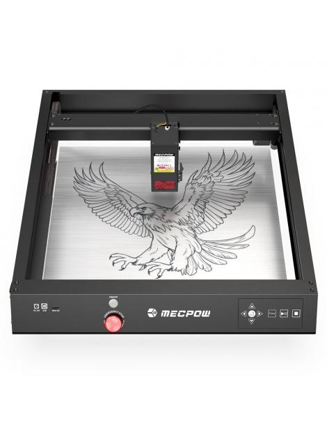Mecpow X4 Incisore laser da 22W con Air Assist integrato area di incisione di 400 x 410 mm Spot laser da 0 08 mm x 0 1 Xmm Offerta temporanea