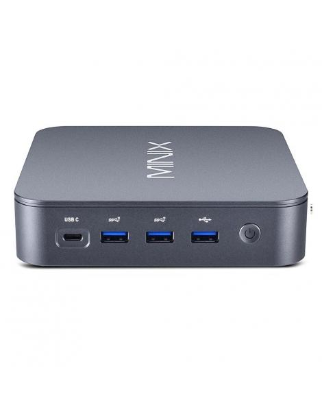 MINIX J51-C8 Max Mini PC in alluminio Windows 11 Pro 8GB DDR4 512GB M.2 PCIe NVMe SSD WiFi 6 - Grigio metallizzato Lightning offer