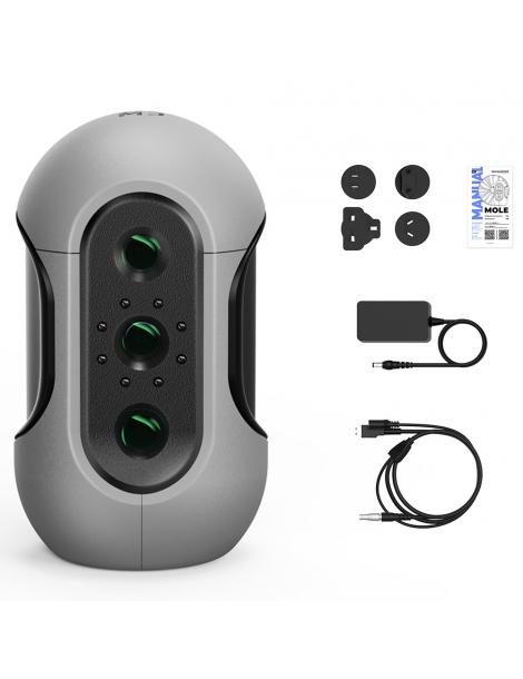 3DMakerpro Mole Scanner 3D standard precisione 0 05 mm risoluzione 0 1 mm distanza di lavoro 150-400 mm Comprane uno, ottenene uno gratis