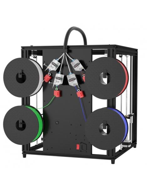 Zonestar Z9V5MK6 Stampante 3D a 4 estrusori 4 in 1 out Color-Mixing livellamento automatico scheda madre a 32 bit Offerte giornaliere