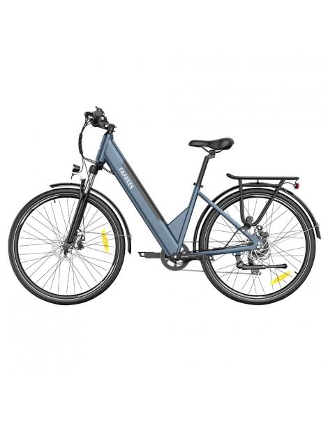 FAFREES F28 Pro Bicicletta elettrica da città Step-Through -Blu Sconti VIP