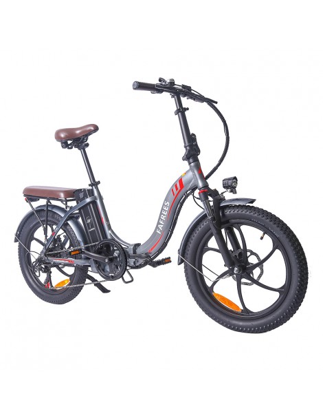 FAFREES F20 Pro 20 pollici Pneumatici Bicicletta Elettrica Pendolare Pieghevole 36V 18Ah Batteria al Litio 250W - Grigio Ultimo giorno