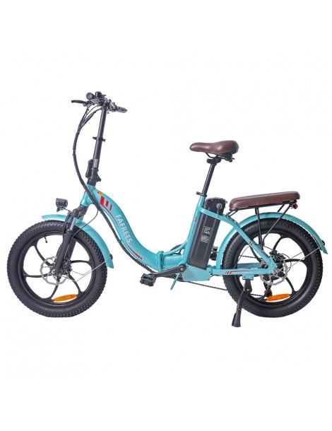 FAFREES F20 Pro 20 pollici Pneumatici Bicicletta Elettrica Pendolare Pieghevole 36V 18Ah Batteria al Litio 250W - Azzurro Fino al 65% di sconto