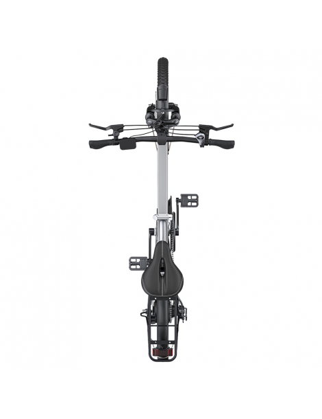 ENGWE P1 Bicicletta elettrica pieghevole pneumatico 20*3 pollici motore 250W batteria 36V 13Ah - Sliver Offerta speciale della fabbrica