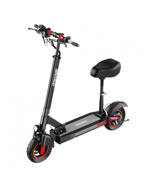 IENYRID M4 Pro S 10 Inch Off-road Tires Scooter elettrico pieghevole con sedile - 48V 500W motore e batteria al litio 16Ah Limitato a 3 giorni