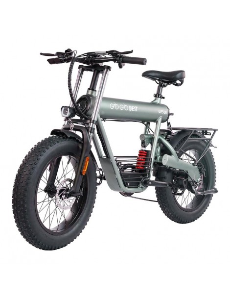 GOGOBEST GF500 20*4.0 pollici Fat Tire Electric Bike Motore senza spazzole da 750W Batteria 48V 20Ah In Linea