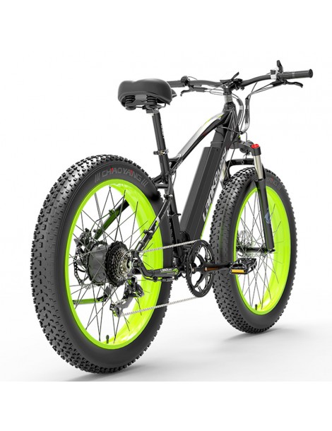 LANKELEISI XC4000 26*4.0 Inch Fat Tires Bicicletta elettrica autonomia massima 120KM velocità massima 40 km/h - motore 1000W Nuovo