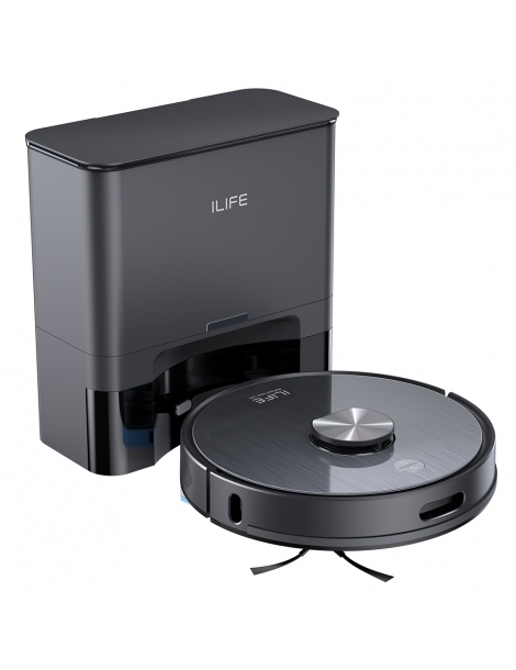 ILIFE T20S Robot Aspirapolvere potenza di aspirazione 5000Pa autonomia 260mins sistema di stazioni autosvuotanti Pezzi Unici
