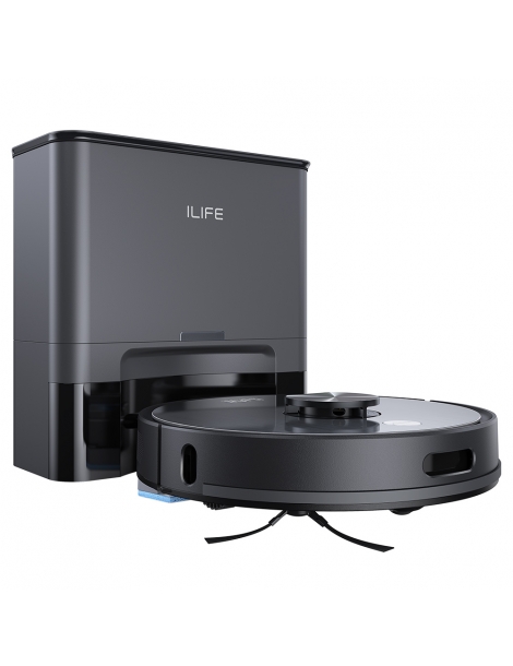 ILIFE T20S Robot Aspirapolvere potenza di aspirazione 5000Pa autonomia 260mins sistema di stazioni autosvuotanti Pezzi Unici