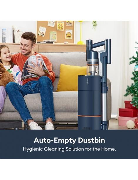 Ultenic FS1 Aspirapolvere a batteria con stazione di svuotamento automatico aspirazione 30KPa motore 450W touchscreen - Blu Consegna Veloce