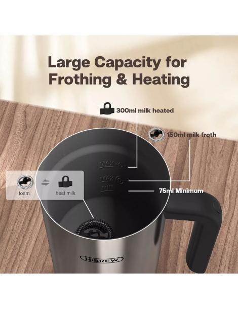 HiBREW M3 Schiumatore 4 in 1 Scaldalatte freddo/caldo completamente automatico Prezzo Ridotto